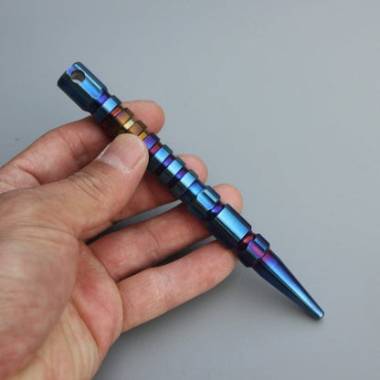 TC4 Titanium Tactical Pen Key Stick Broken Window Defense EDC