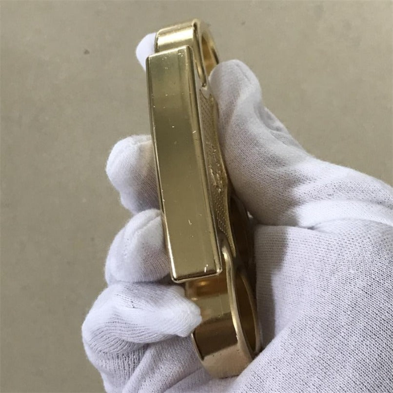 High Quality EDC Mini Classic Brass Skull Knuckle EDC