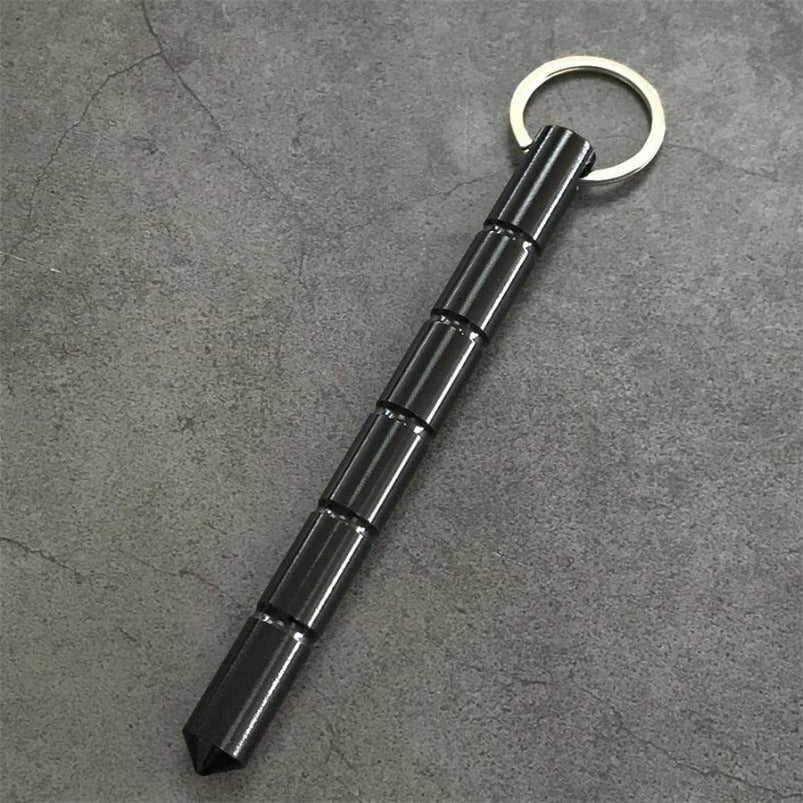 Aluminum Alloy Self-defense Baton Car Broken Window Tool EDC