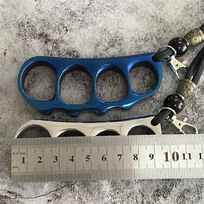 Pea- Medium Size Precision Steel Knuckle Duster Pocket EDC