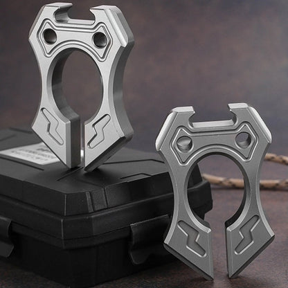 Aegis- Precision Steel Knuckle Duster Open Bottle Defense EDC