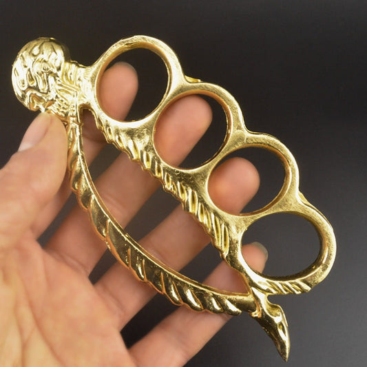 Scepter Brass Knuckle Duster Self Defense with Thorns