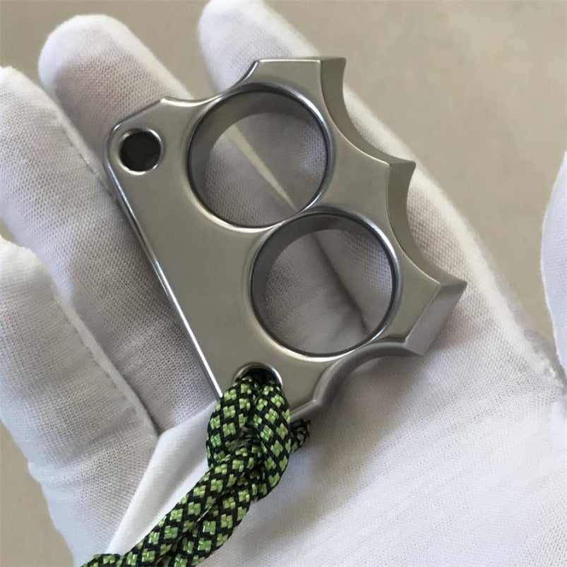 316 Steel Owl Two Finger Knuckles Duster EDC