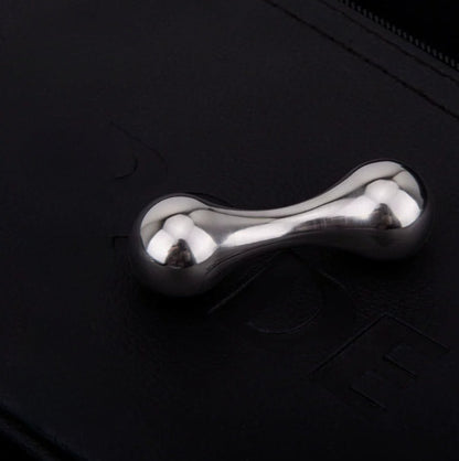 Damascus Titanium Horse Bone Forgetting Stone EDC