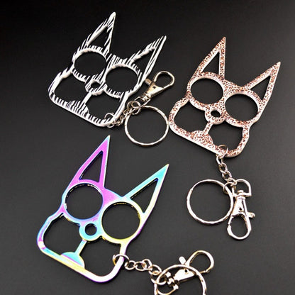 Doberman Pinscher Two-Finger Zinc Alloy Knuckle EDC