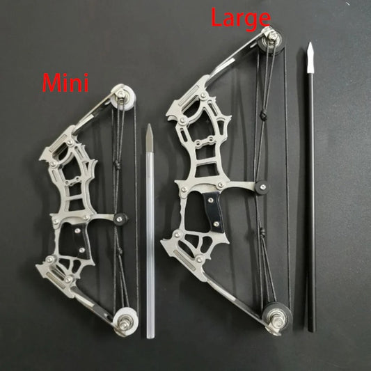 Mini Bow and Arrow Set Micro Compound Bow Shooting