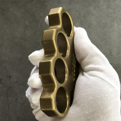 GODEDC Old Style Brass Knuckle Duster EDC Tool