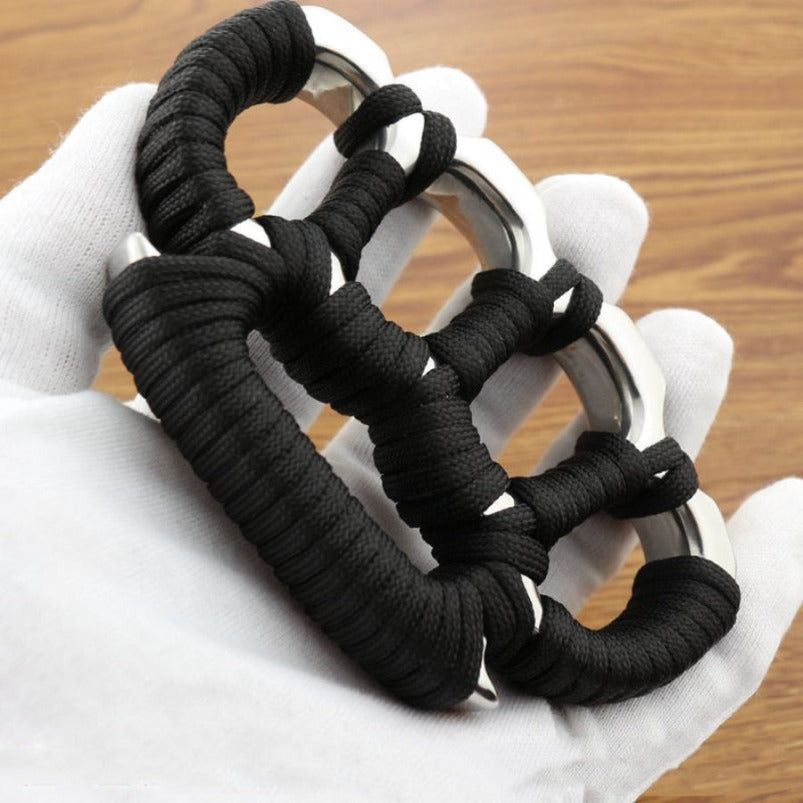 Eagle-With Rope Thickened Solid Pure Steel Knuckle Duster