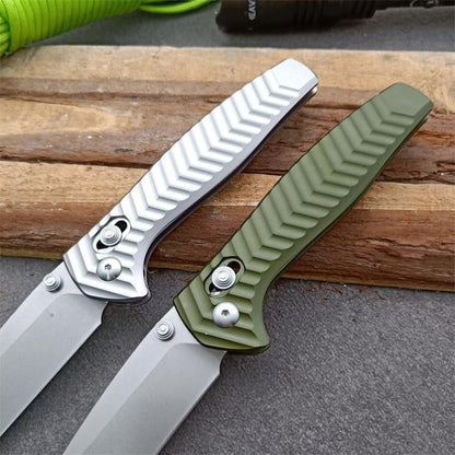 BM781 Green Handle D2 Steel Tactical Folding Knife