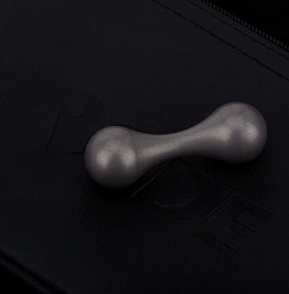 Damascus Titanium Horse Bone Forgetting Stone EDC