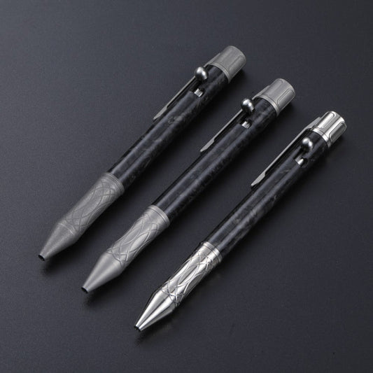 Titan Tactix Carbon Fiber Break-Safe Pen Boyfriend Gift