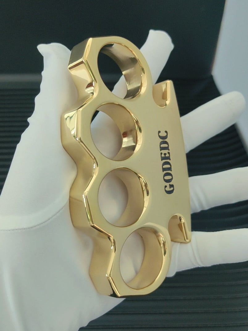 GOD EDC Classic Mirror Brass Knuckle Duster