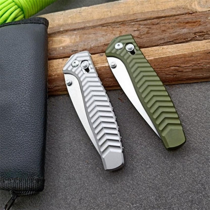 BM781 Green Handle D2 Steel Tactical Folding Knife