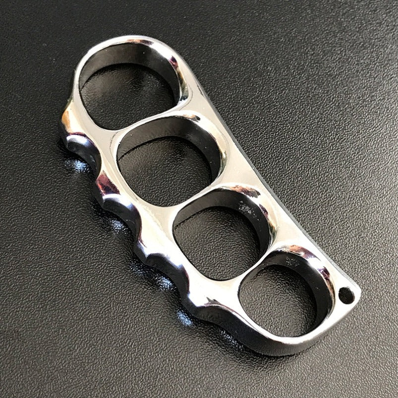 Pea-Hard Steel Knuckle Duster Broken Window Attack EDC Tool