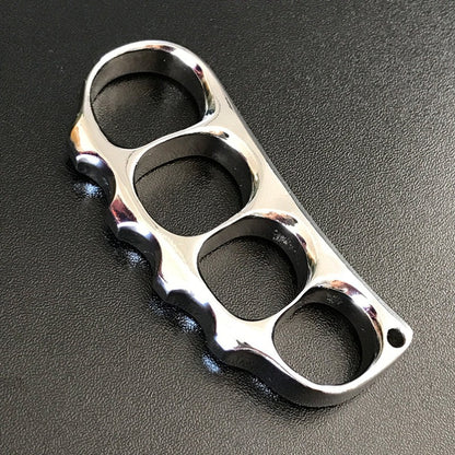 Pea-Hard Steel Knuckle Duster Broken Window Attack EDC Tool