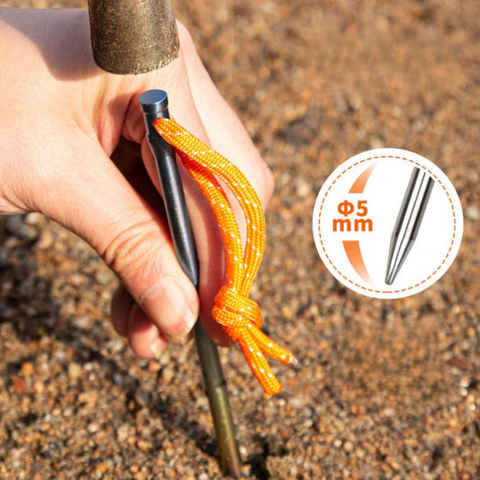 Lightweight Titanium Camp Pegs Outdoor Adventure Camping Tool