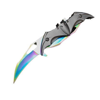 Double Blade Folding Knife Fashion Bat Knives