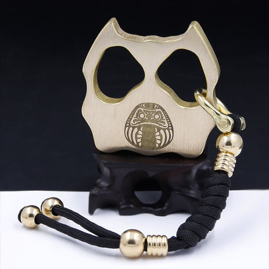 Hound Brass Knuckle Duster - Pendant