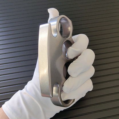 The KING Stone Wash Precision Steel Knuckle Dusters EDC