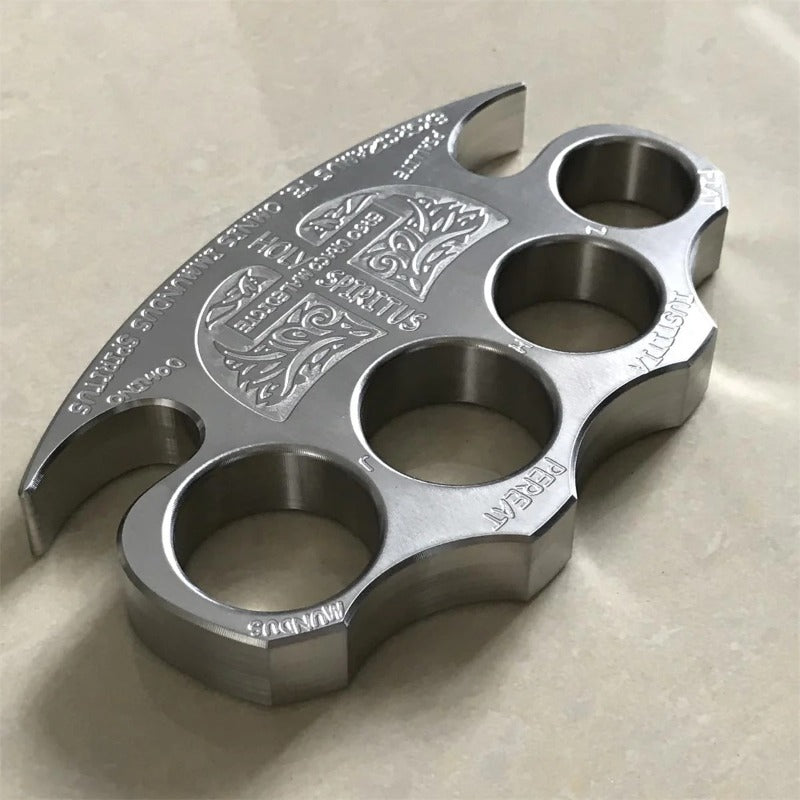 Warrior- 304 Stainless Steel Knuckle Duster Combat Protective