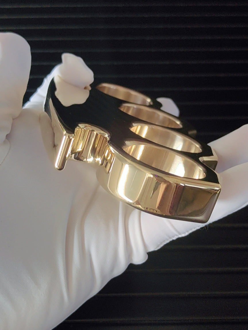 High Quality Classic Style Mirror Polished Brass Knuckle Duster