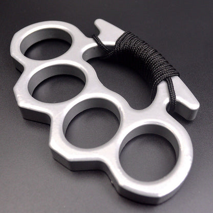 With Rope Brass Knuckle Duster for Self Defense EDC