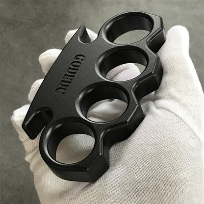 GODEDC Black Lightweight Aviation Aluminum Knuckle EDC