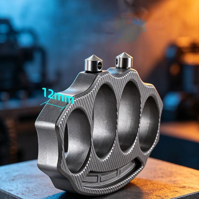 Big Finger Hole Creative Non-slip Knuckles Strap Removable Broken Window Cone