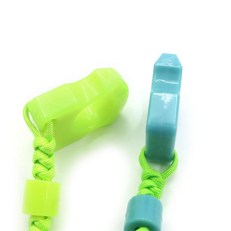 Pingente de autodefesa fluorescente não metálico Knuckle Duster