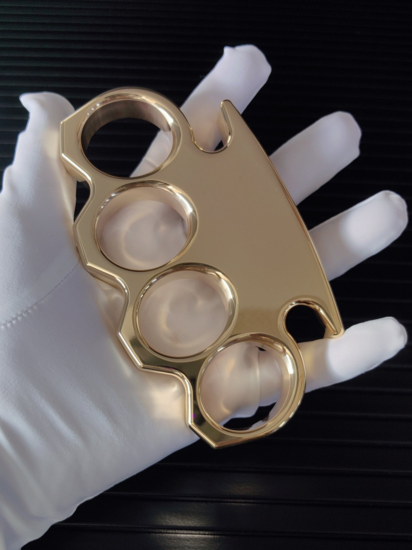 High Quality Classic Style Mirror Polished Brass Knuckle Duster