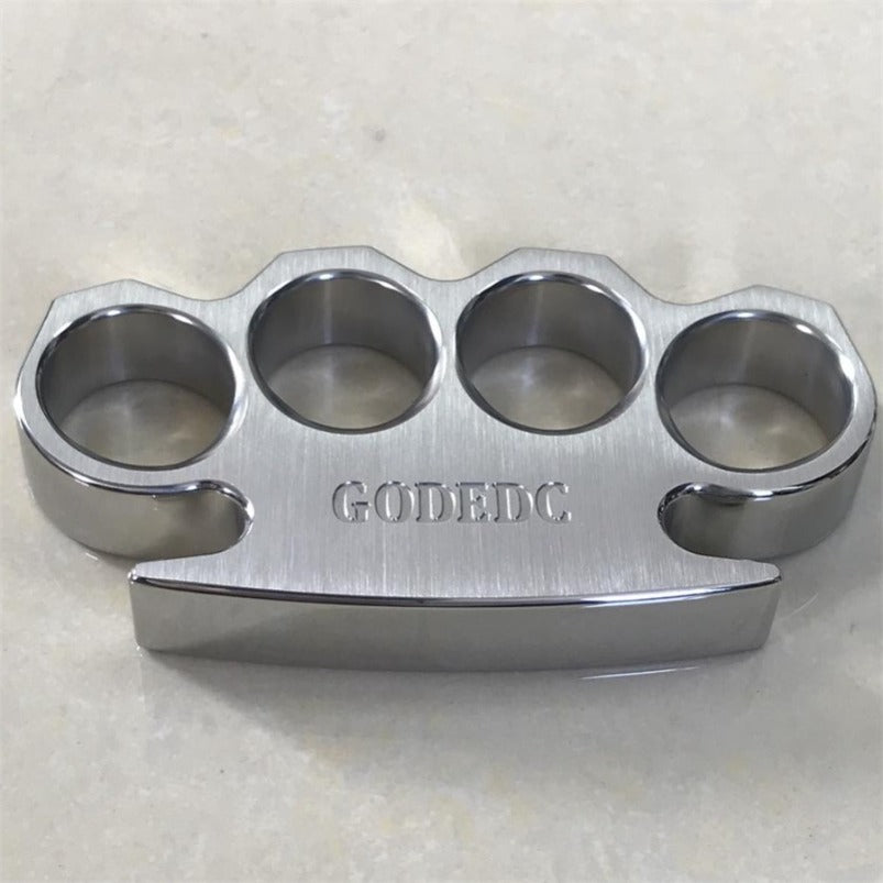 GODEDC Brushed and Mirror Polished Craft Steel Knuckles