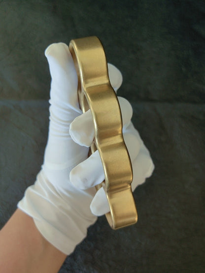 High Quality Stonewashed Brass Knuckle Duster Bottle Opener EDC