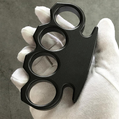 Black Aviation Aluminum Lightweight Knuckle Duster EDC