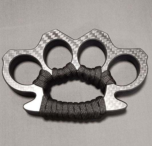 Carbon Fiber Knuckle Duster - Solid
