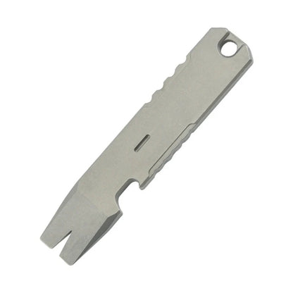 Titanium Alloy Mini Wrecking Bar Bottle Opener Portable EDC