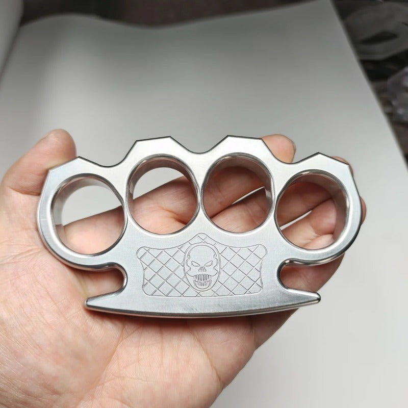 Steel Wrist- Solid Hard Stainless Steel Knuckle Duster EDC