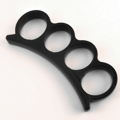 Crown-brass Knuckle Duster Lutando Autoproteção Portátil EDC