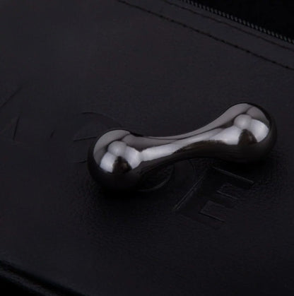 Damascus Titanium Horse Bone Forgetting Stone EDC