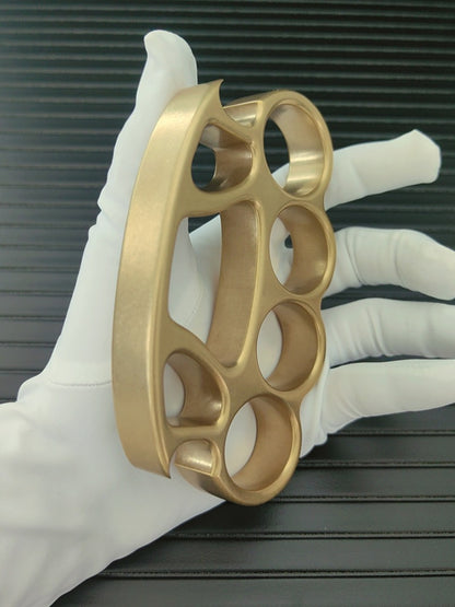 High Quality Stonewashed Brass Knuckle Duster Bottle Opener EDC