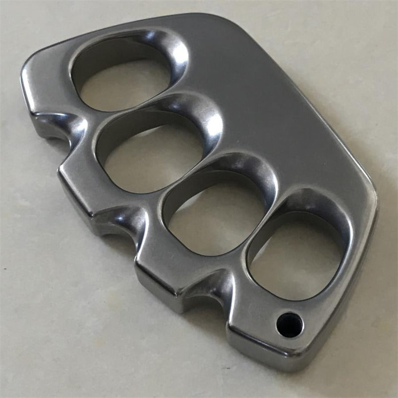 Hard Big Finger Hole Titanium Knuckle Dusters EDC