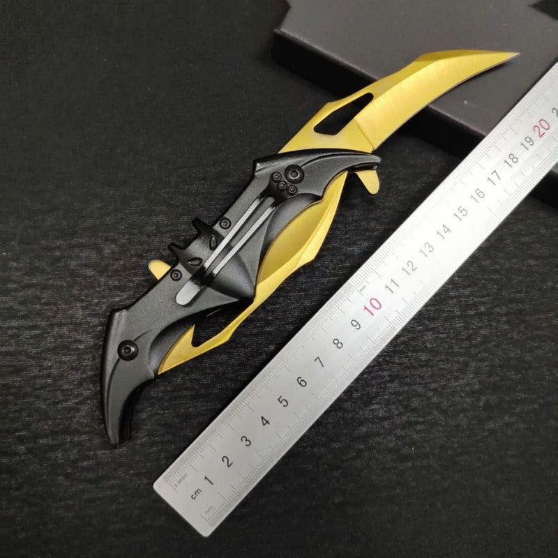 Double Blade Folding Knife Fashion Bat Knives