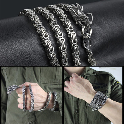 Titanium Steel Defense Bracelet Jewelry Combat EDC