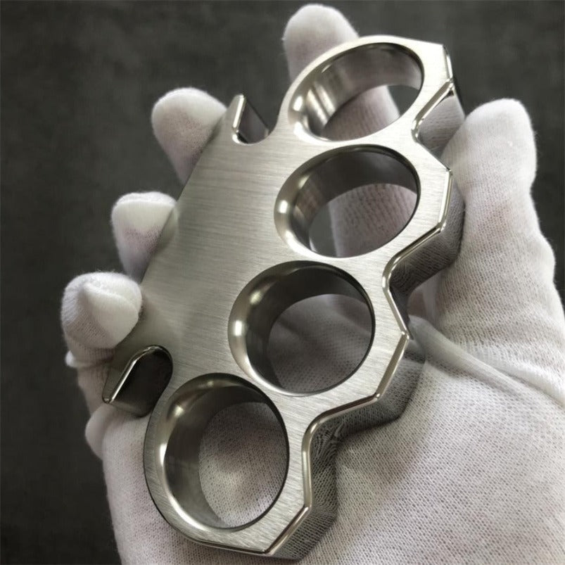 High Quality Brushed and Mirror Polished Craft Steel Knuckles EDC