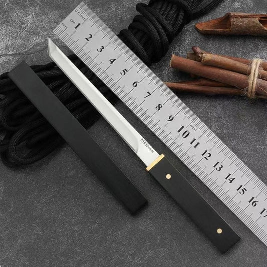 Portable Small Straight Fruit Defense Knife