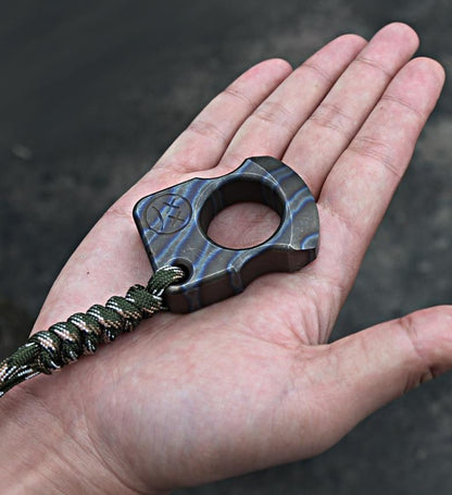 Crying Face- Multi-style Titanium Knuckle Duster Ring Pendant