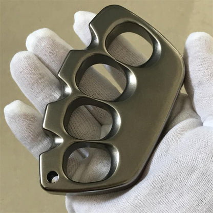 Hard Big Finger Hole Titanium Knuckle Dusters EDC