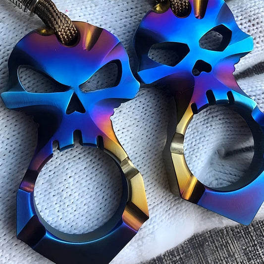 Mini Titanium Knuckle Duster - Solid