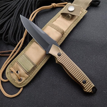BM140BK Champagne Handle Tactical Straight Knife
