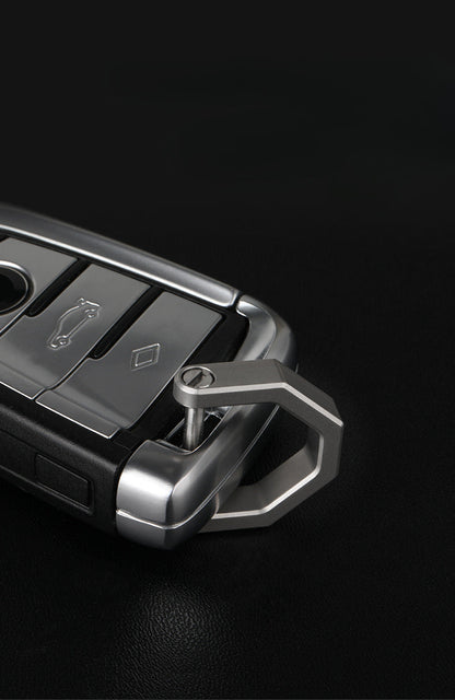 TC4 Horseshoe D Buckle Keychain Lock