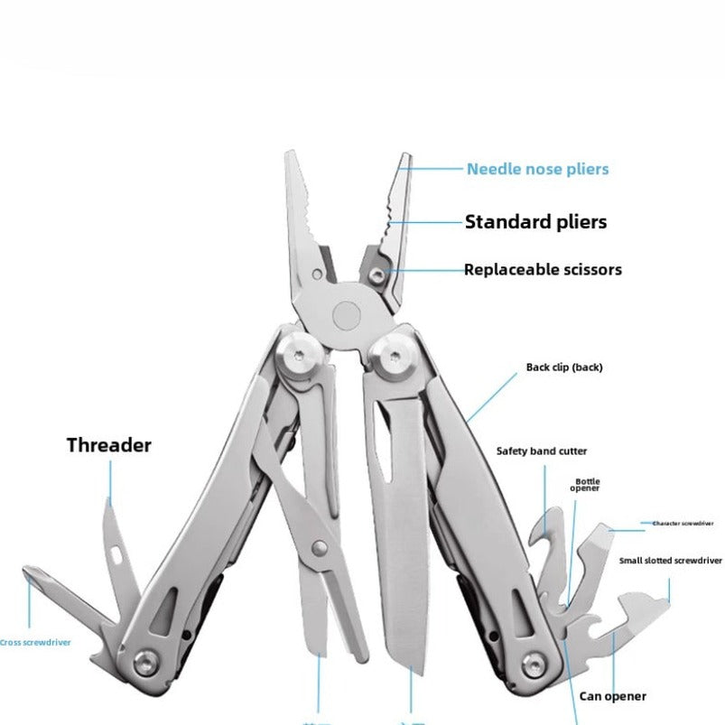 Vanguard 440 Multi EDC Knives Plier Forceps Scissor Bottle Opener